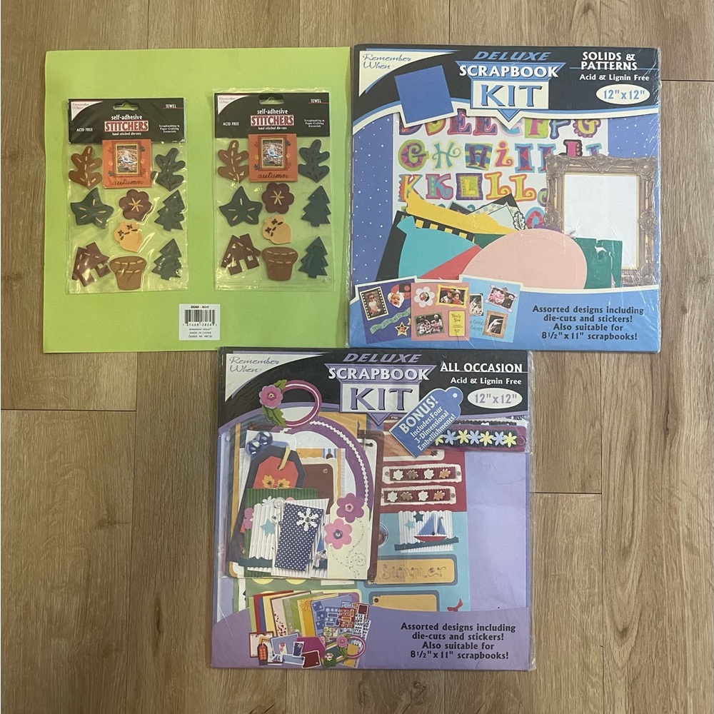 Remember When Deluxe Scrapbook Kit